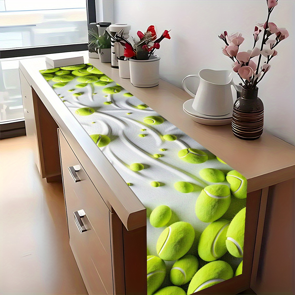 Table Tennis News Today - 1 Buah Kain Dekoratif Meriah untuk