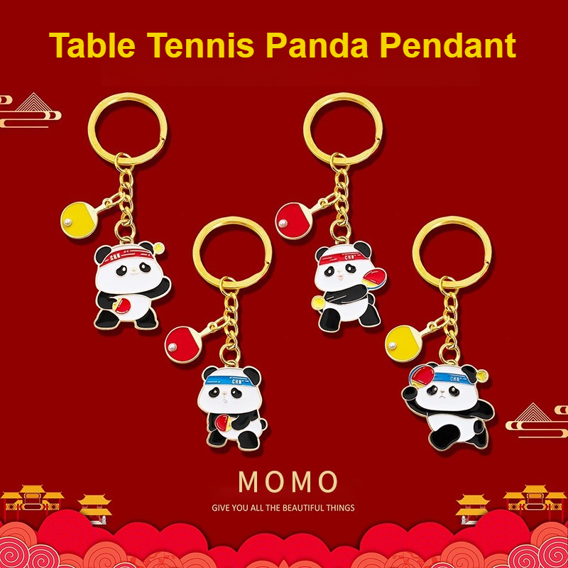 Table Tennis Keychain - Gantungan Kunci Tenis Meja Hadiah Suvenir