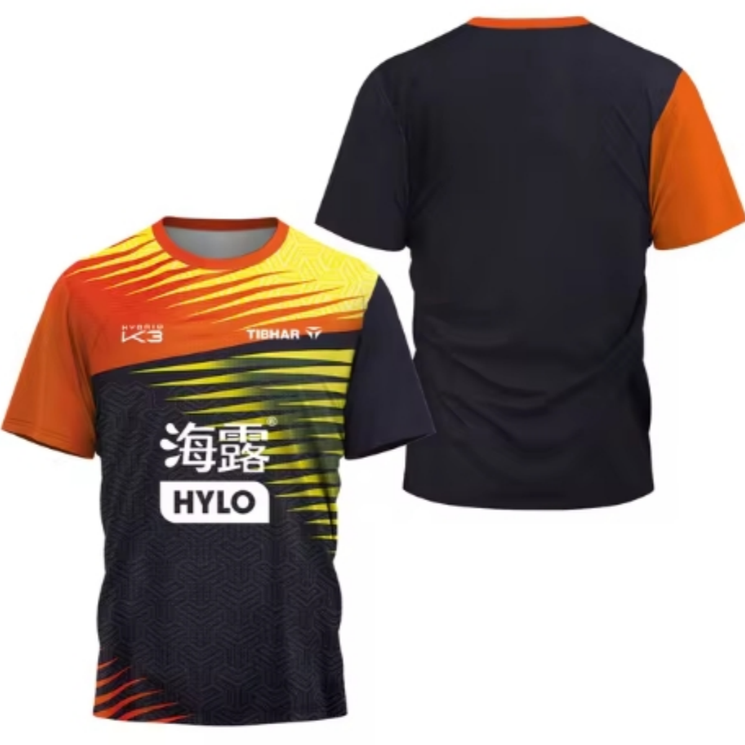 Table Tennis Jersey - Kaus Tenis Meja pria fragmen segitiga