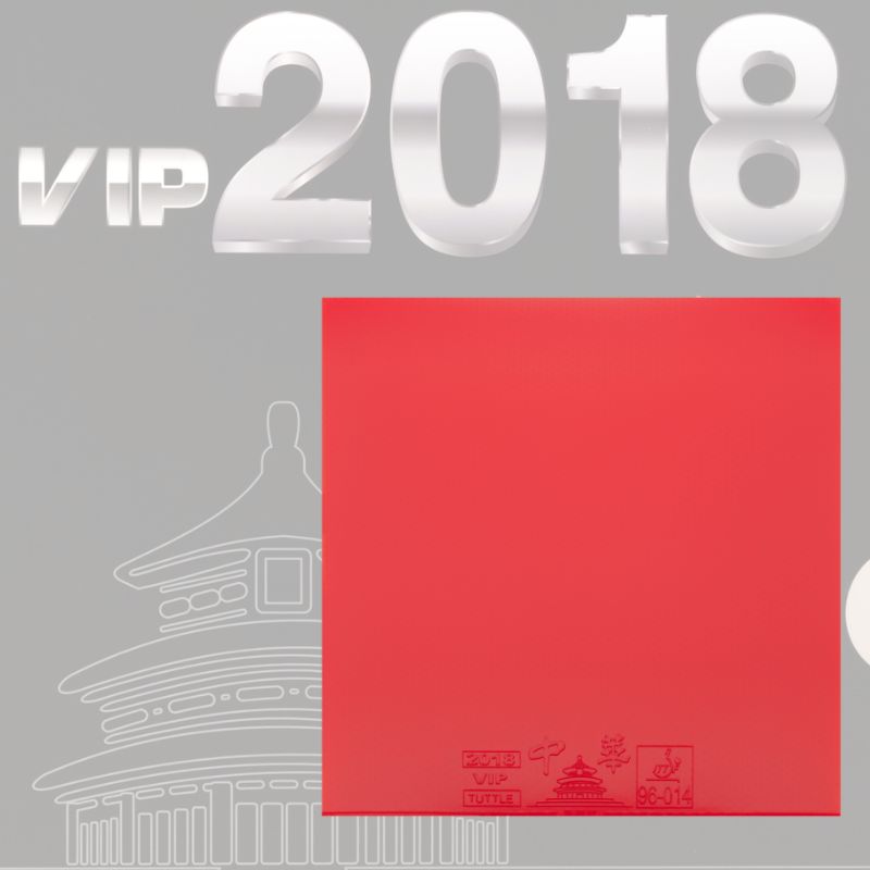 Table Tennis Drawing - TUTTLE VIP 2018 CHINA Karet Tenis