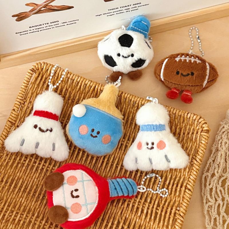 Table Tennis Keychain - Boneka Gantungan Kunci Tenis Meja Sepak
