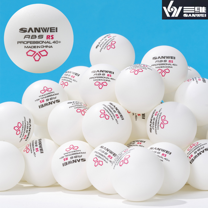 Table Tennis Vr - SANWEI RS40+ Bola Tenis Meja 3
