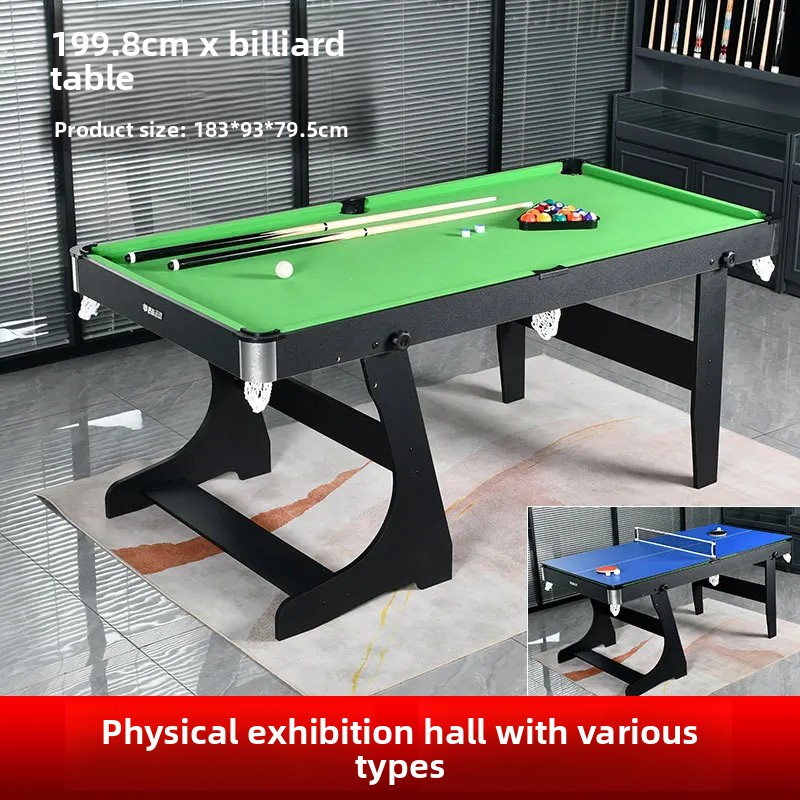 Table Tennis For Kids - Meja Biliard Lipat 6ft 1.8m, 3
