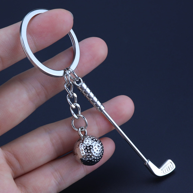 Table Tennis Keychain - Gantungan Kunci Peralatan Golf Kreatif Gantungan