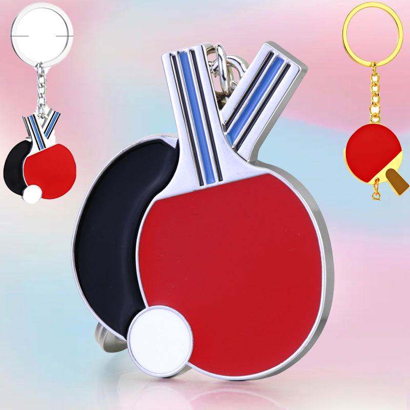 Table Tennis Keychain - Gantungan Kunci Tenis Meja Kreatif Hadiah