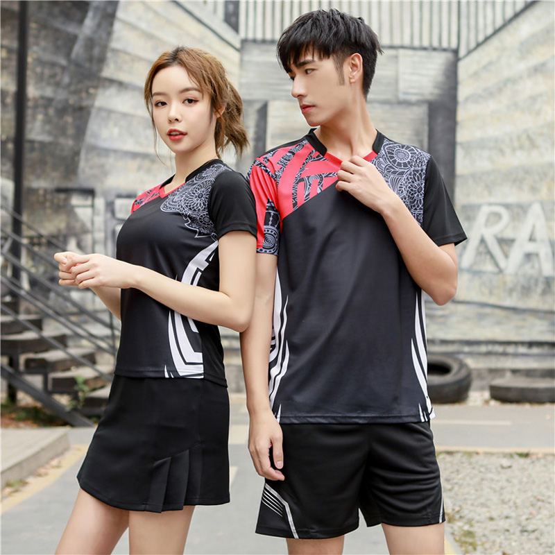 Kaus Tenis Baru Pria/Wanita, K - Table Tennis Jersey ulasan dan harga