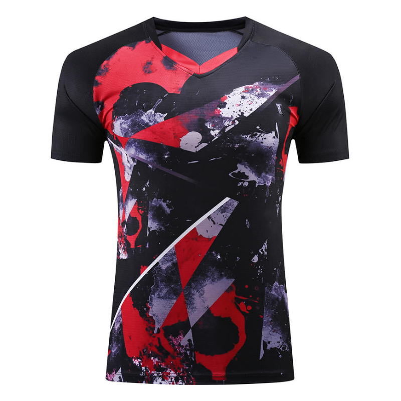 Kaos Tenis Meja V-Neck Pria Wa - Table Tennis Jersey ulasan dan harga