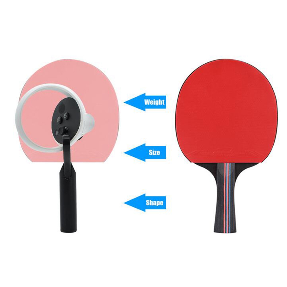 Pegangan Raket Tenis Meja ABPF - Table Tennis Vr ulasan dan harga