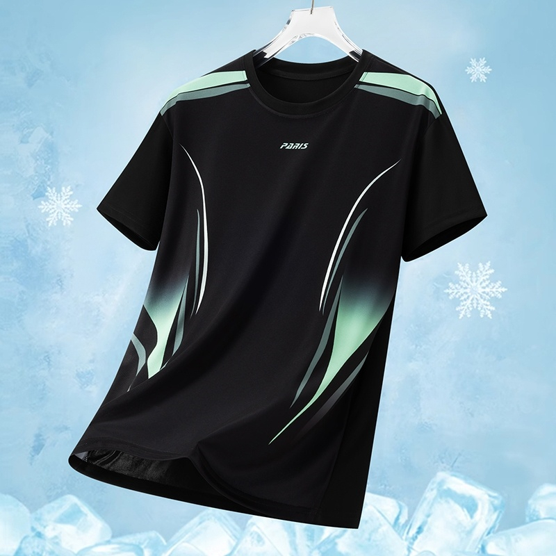 Kaus Olahraga Gambar Cetak 3D  - Table Tennis Jersey ulasan dan harga