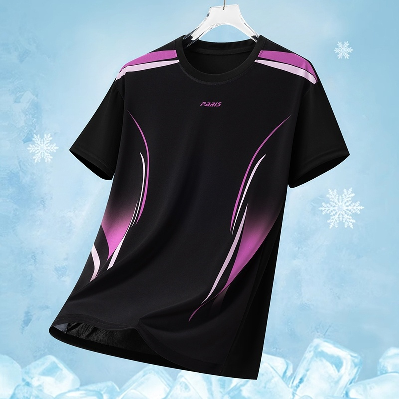 Kaus Olahraga Gambar Cetak 3D  - Table Tennis Jersey ulasan dan harga