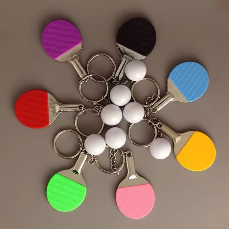 Gantungan Kunci Raket Tenis Me - Table Tennis Keychain ulasan dan harga