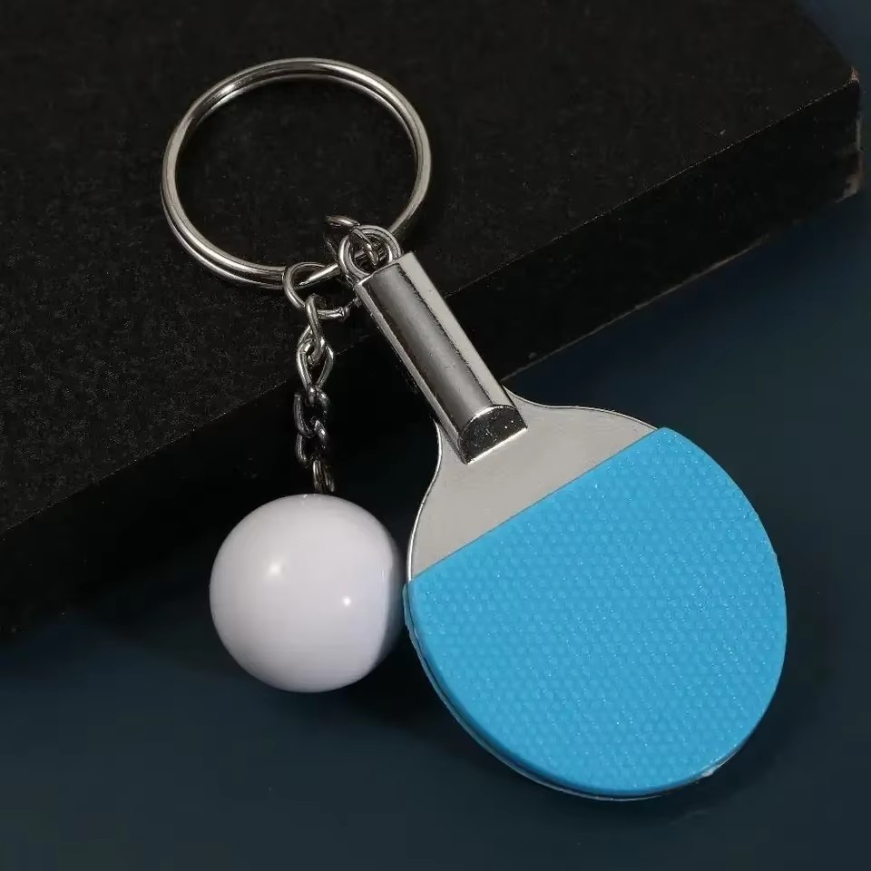 Gantungan Kunci Raket Tenis Me - Table Tennis Keychain ulasan dan harga