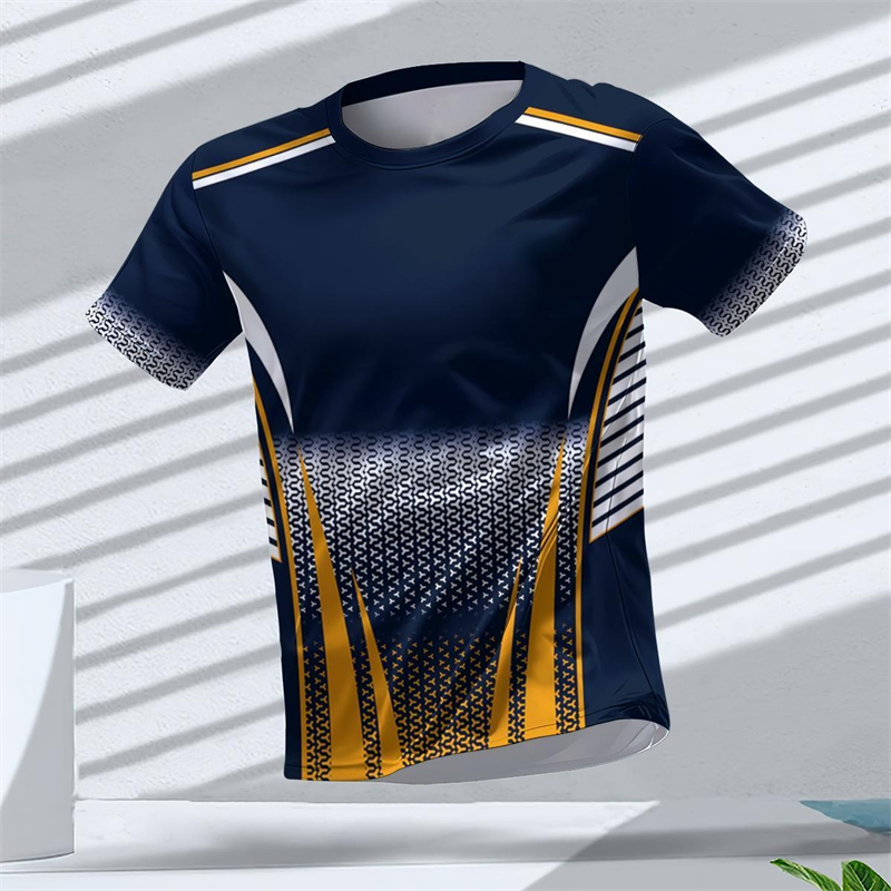 Kaos Olahraga Cetak 3D Grafis  - Table Tennis Jersey ulasan dan harga