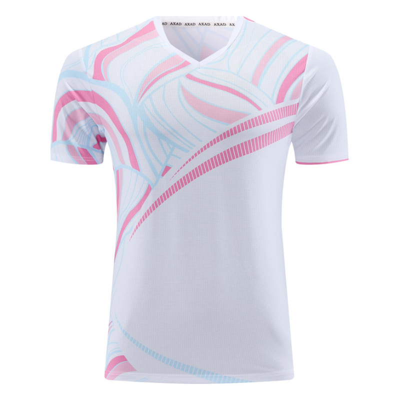 Jersey Tenis Meja Biru Muda Pr - Table Tennis Jersey ulasan dan harga