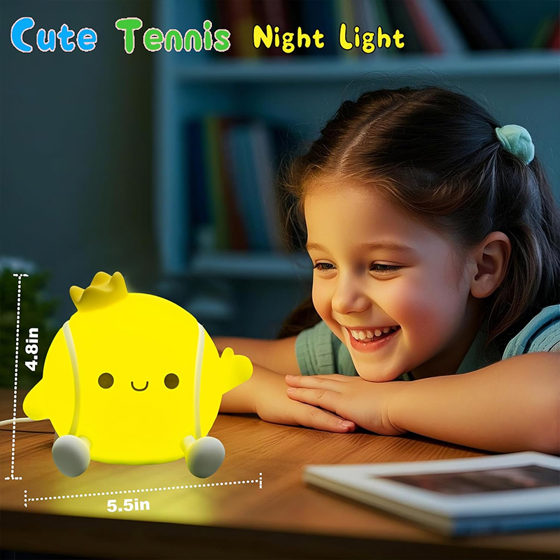Lampu Tidur Silikon Bentuk Bol - Table Tennis For Kids ulasan dan harga