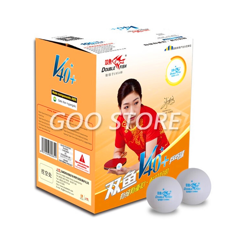 100 Bola Tenis Meja Double Fis - Table Tennis Vr ulasan dan harga