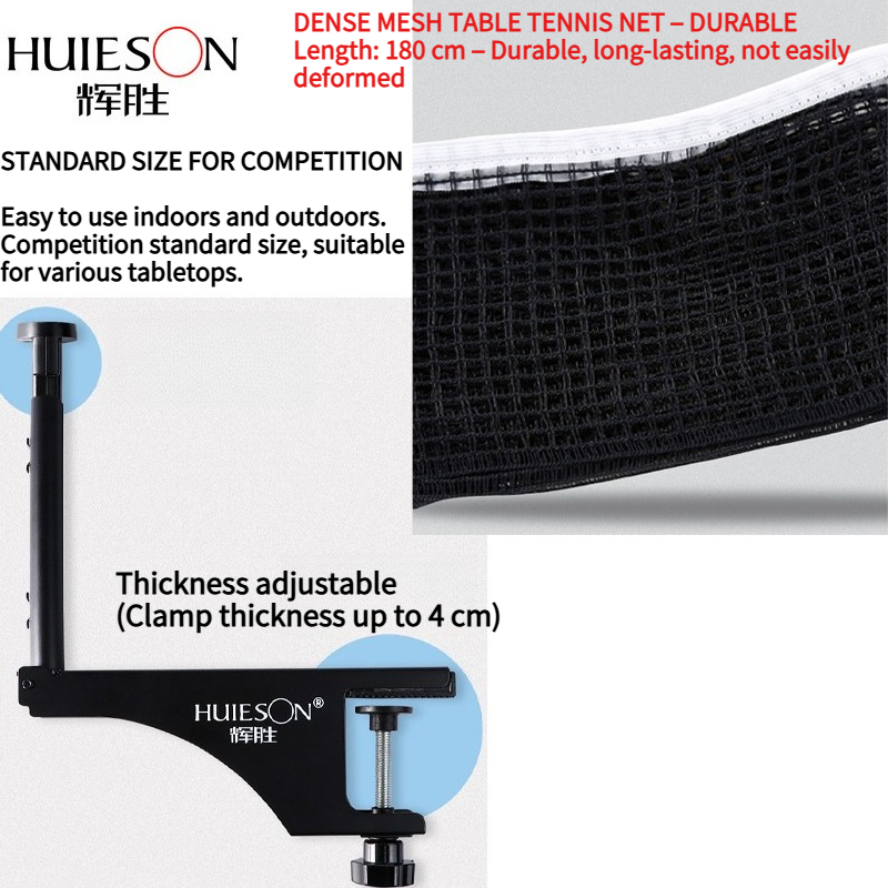 HUIESON Set Jaring & Rangka Te - Table Tennis Drawing ulasan dan harga