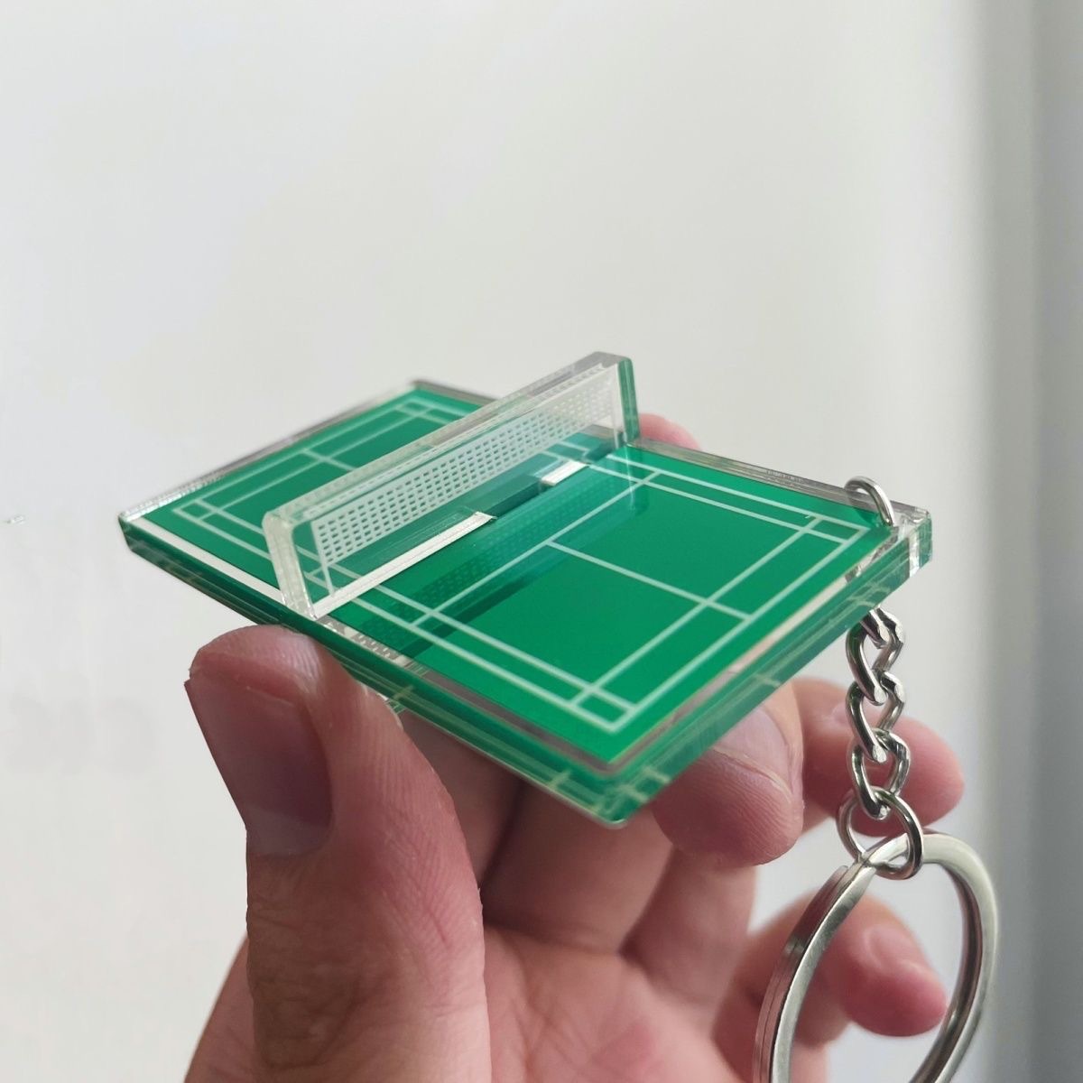 Gantungan kunci tenis Badminto - Table Tennis Keychain ulasan dan harga
