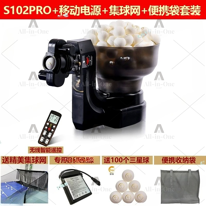 Robot Tenis Meja Kepala Ganda  - Table Tennis Robot ulasan dan harga