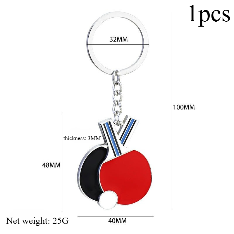 Gantungan Kunci & Liontin Gela - Table Tennis Keychain ulasan dan harga