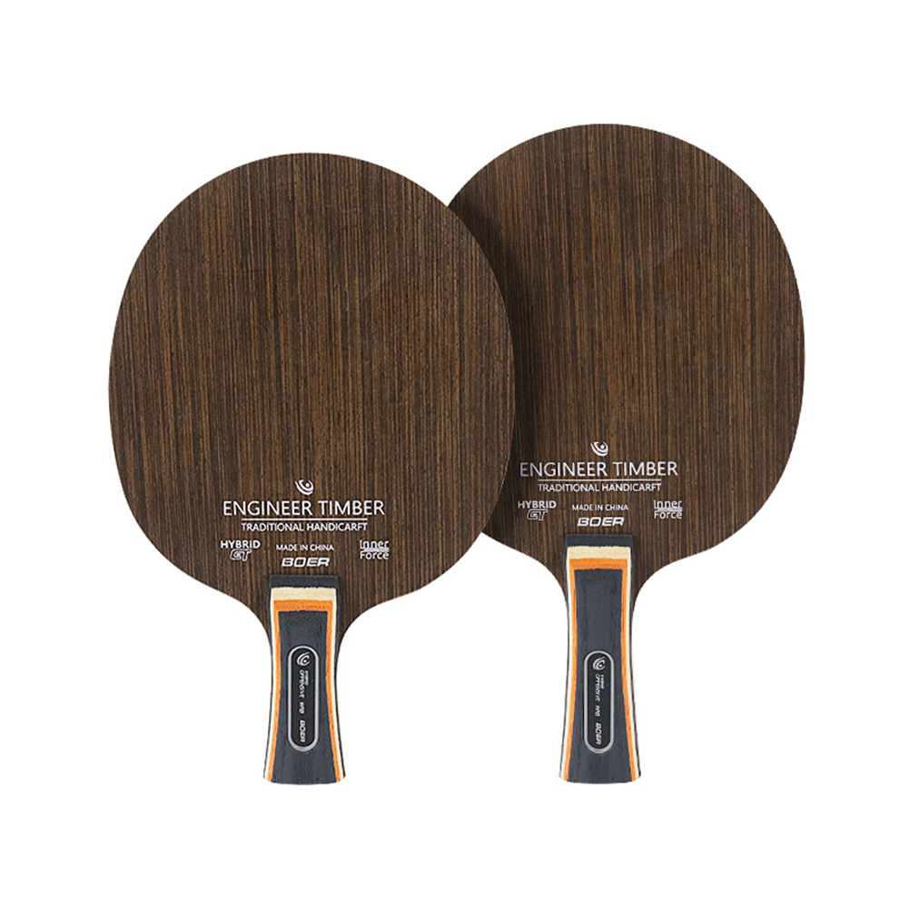 1 Buah Raket Tenis Meja Ebony  - Table Tennis Eleven ulasan dan harga
