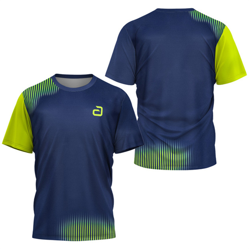 Kaos Tenis Meja Pria Pola Unde - Table Tennis Jersey ulasan dan harga