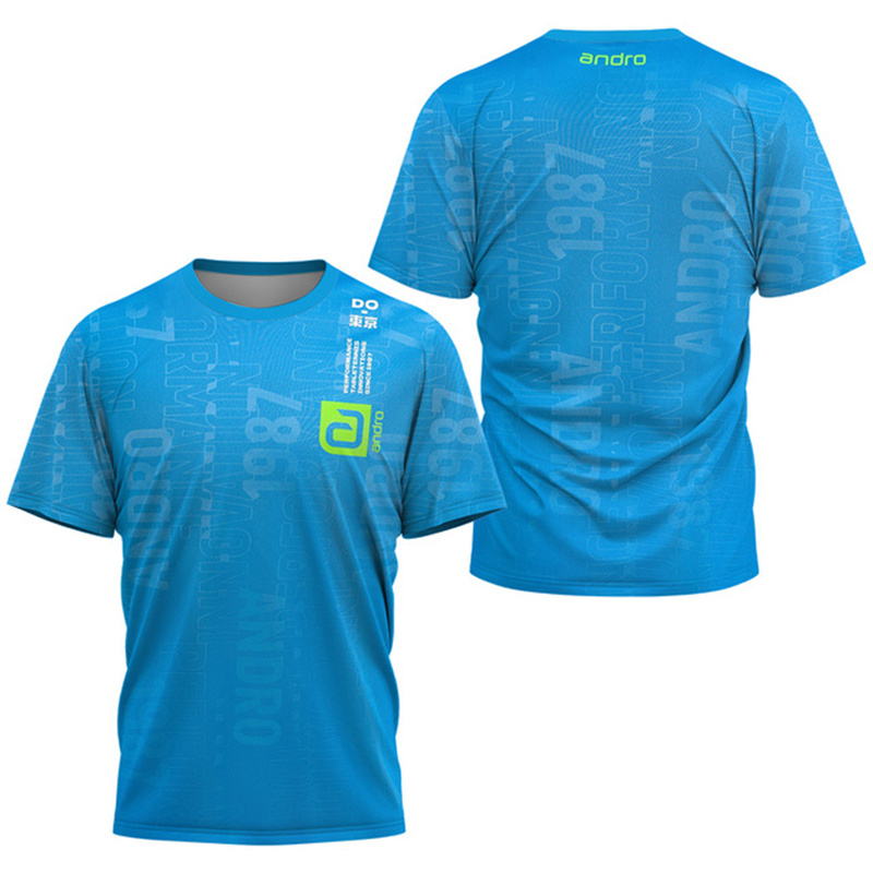 Kaos Tenis Meja Pria Pola Unde - Table Tennis Jersey ulasan dan harga