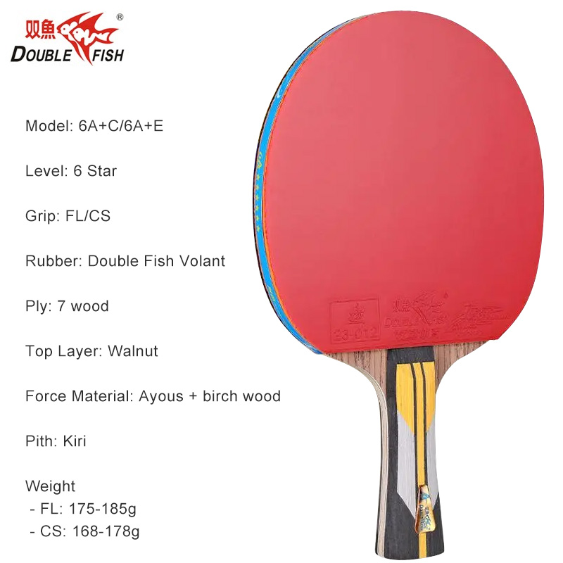 Raket tenis meja bintang 5/6 i - Table Tennis Eleven ulasan dan harga