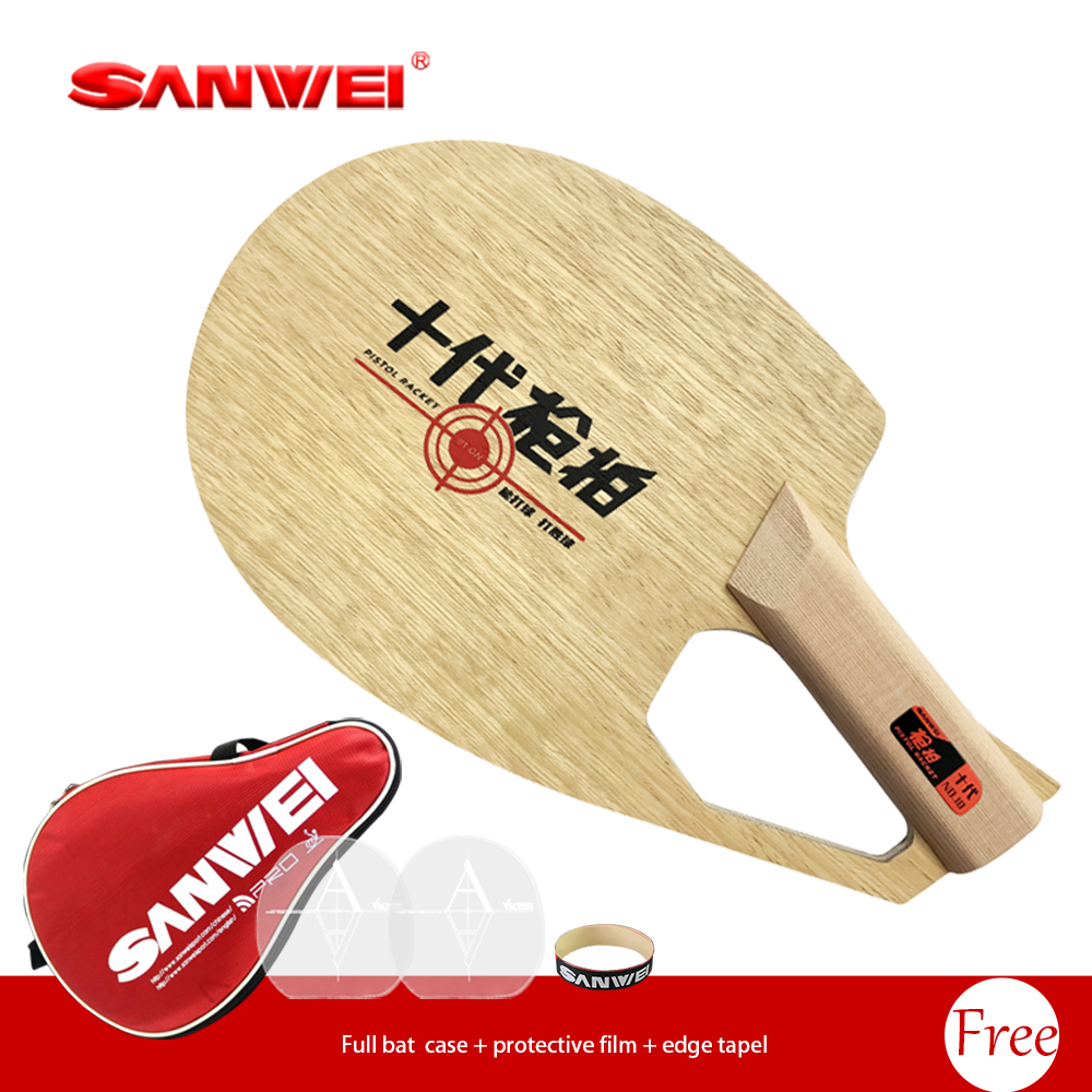 Raket Tenis Meja SANWEI Berben - Table Tennis Blades ulasan dan harga
