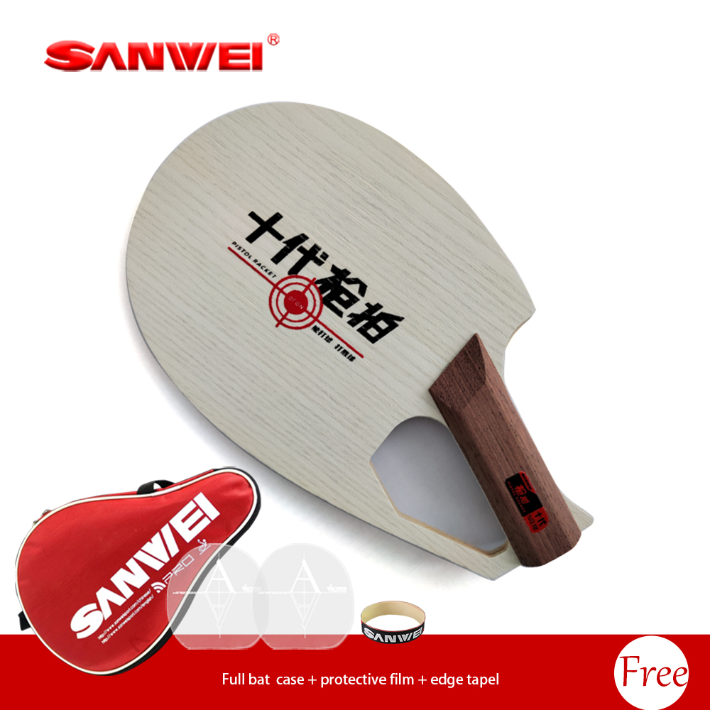 Raket Tenis Meja SANWEI Berben - Table Tennis Blades ulasan dan harga