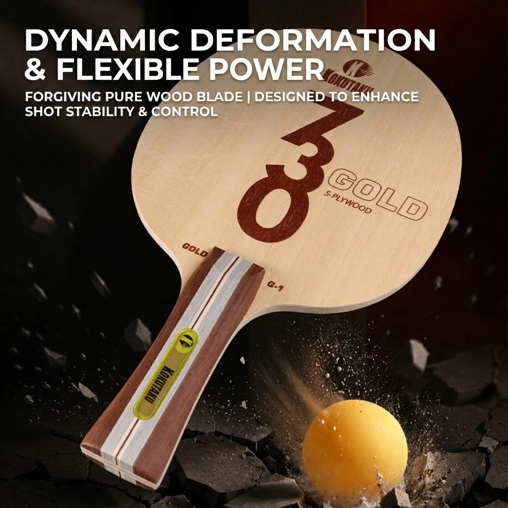 Blade Tenis Meja Kokutaku FL 7 - Table Tennis Blades ulasan dan harga