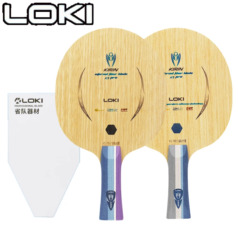 LOKI Kirin K5 PRO Raket Tenis  - Table Tennis Blades ulasan dan harga