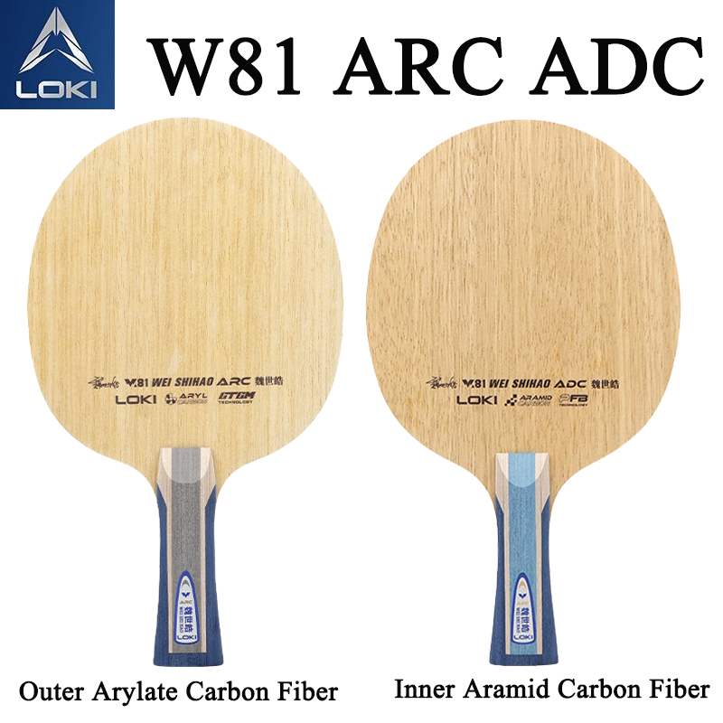 LOKI W81 Seri Wei Shihao Blade - Table Tennis Usa ulasan dan harga