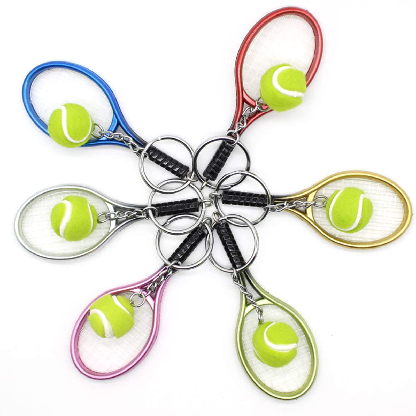 6 buah Gantungan Kunci olahrag - Table Tennis Keychain ulasan dan harga
