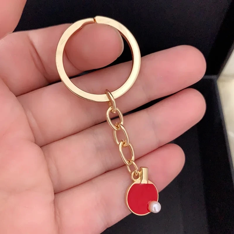 Gantungan kunci Bet tenis meja - Table Tennis Keychain ulasan dan harga