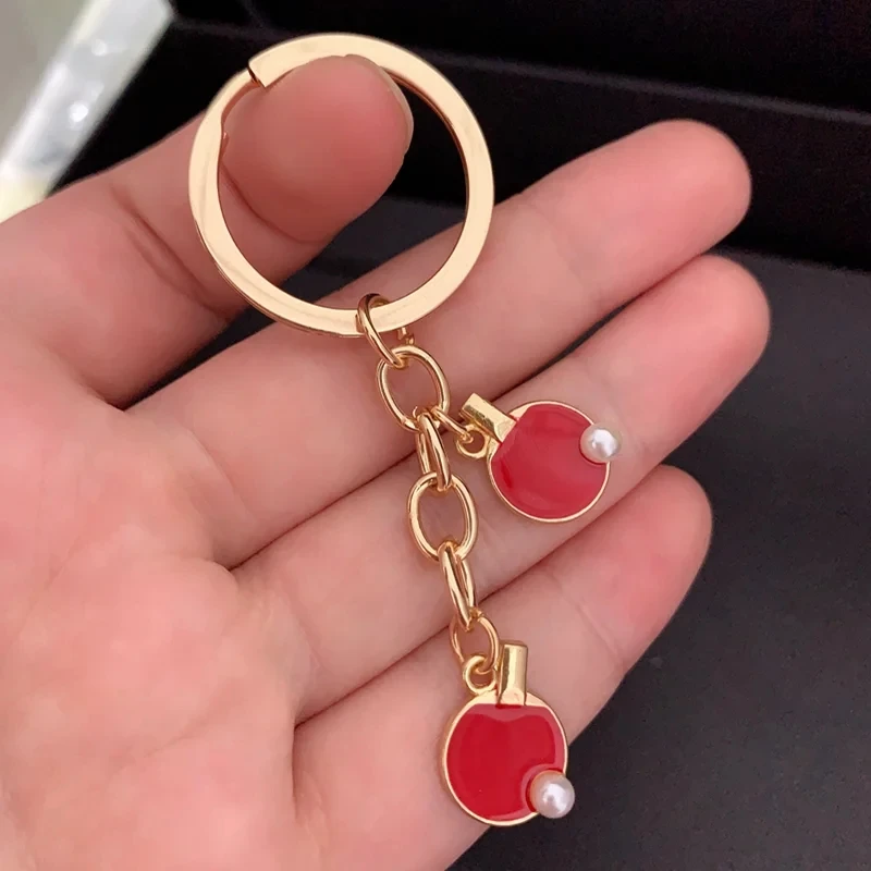 Gantungan kunci Bet tenis meja - Table Tennis Keychain ulasan dan harga