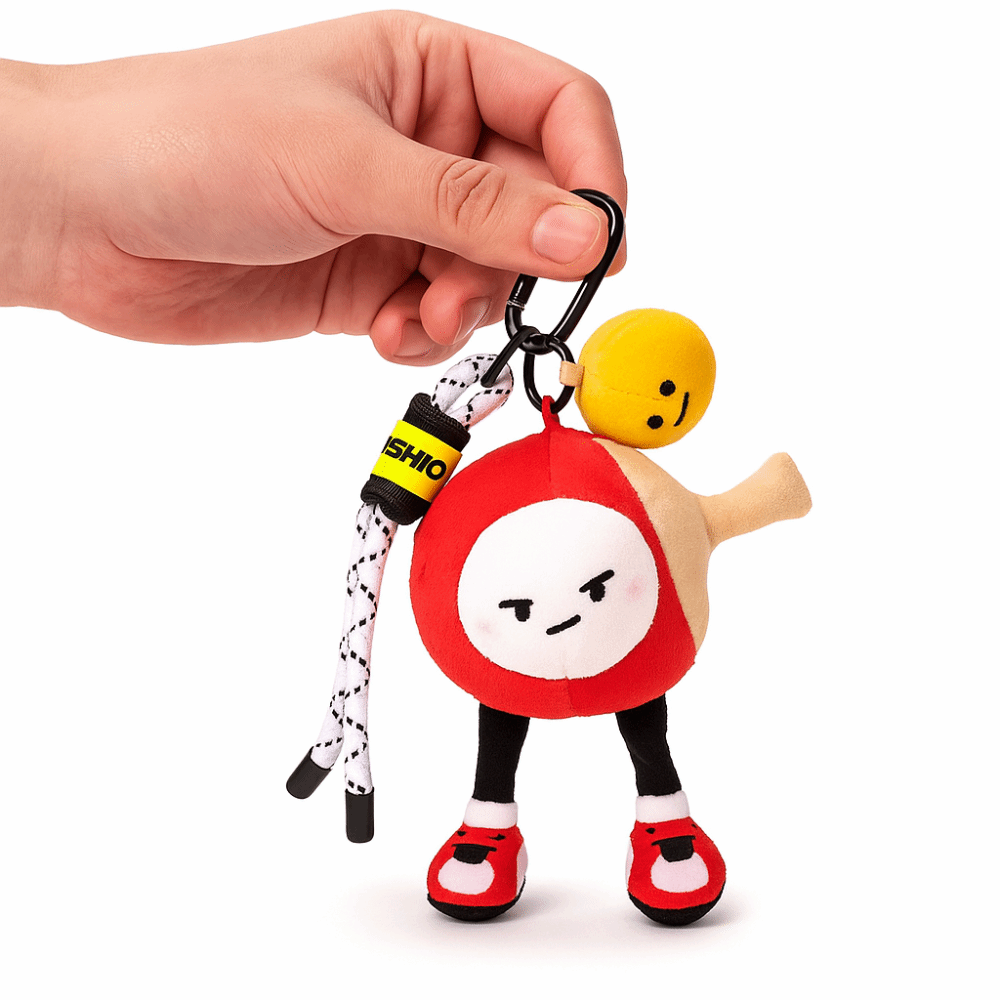 Boneka Tenis Meja Plush PP Cot - Table Tennis Keychain ulasan dan harga