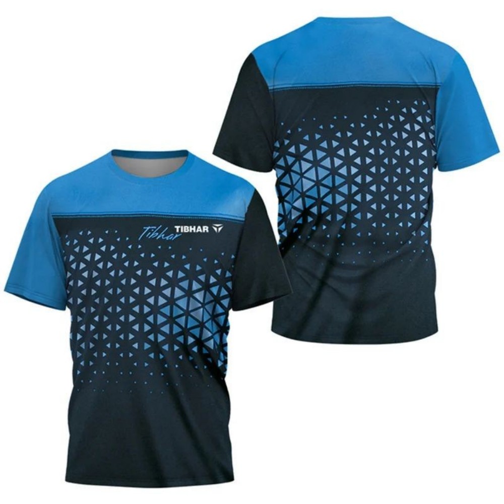 Kaus Tenis Pria Lengan Pendek  - Table Tennis Jersey ulasan dan harga