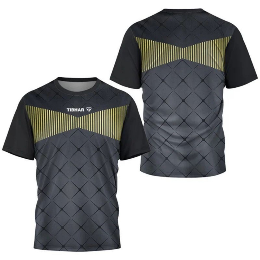 Kaus Tenis Pria Lengan Pendek  - Table Tennis Jersey ulasan dan harga
