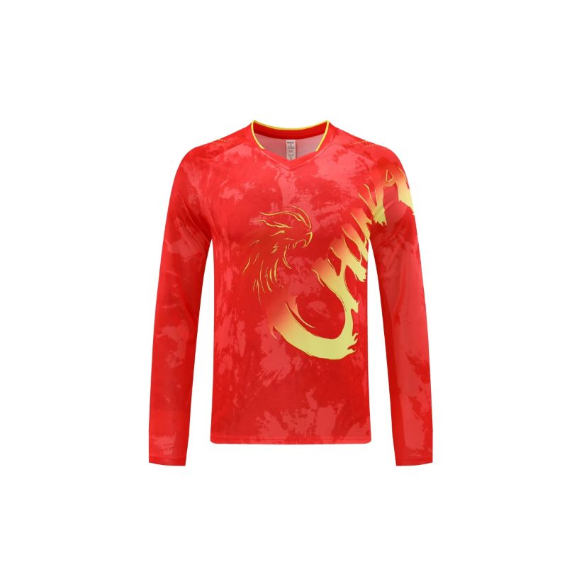 Kemeja tenis meja lengan panja - Table Tennis Jersey ulasan dan harga