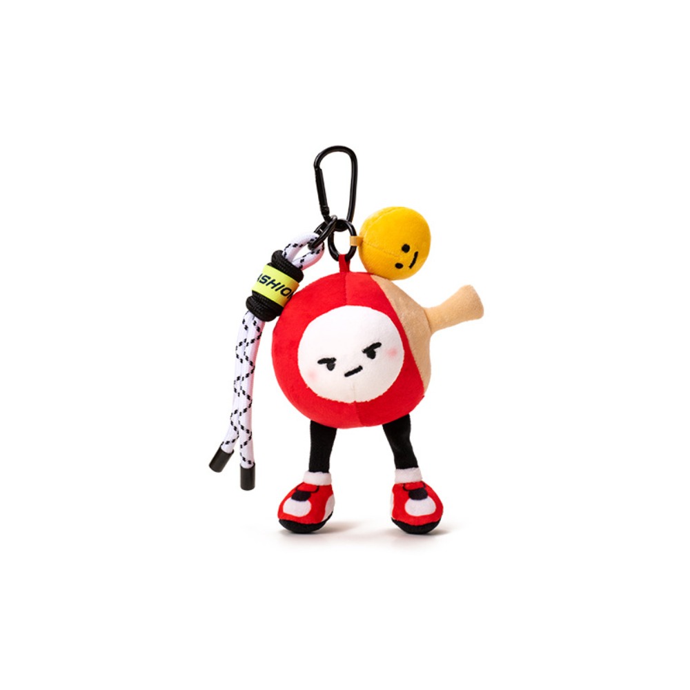 Boneka Tenis Meja Plush PP Cot - Table Tennis Keychain ulasan dan harga