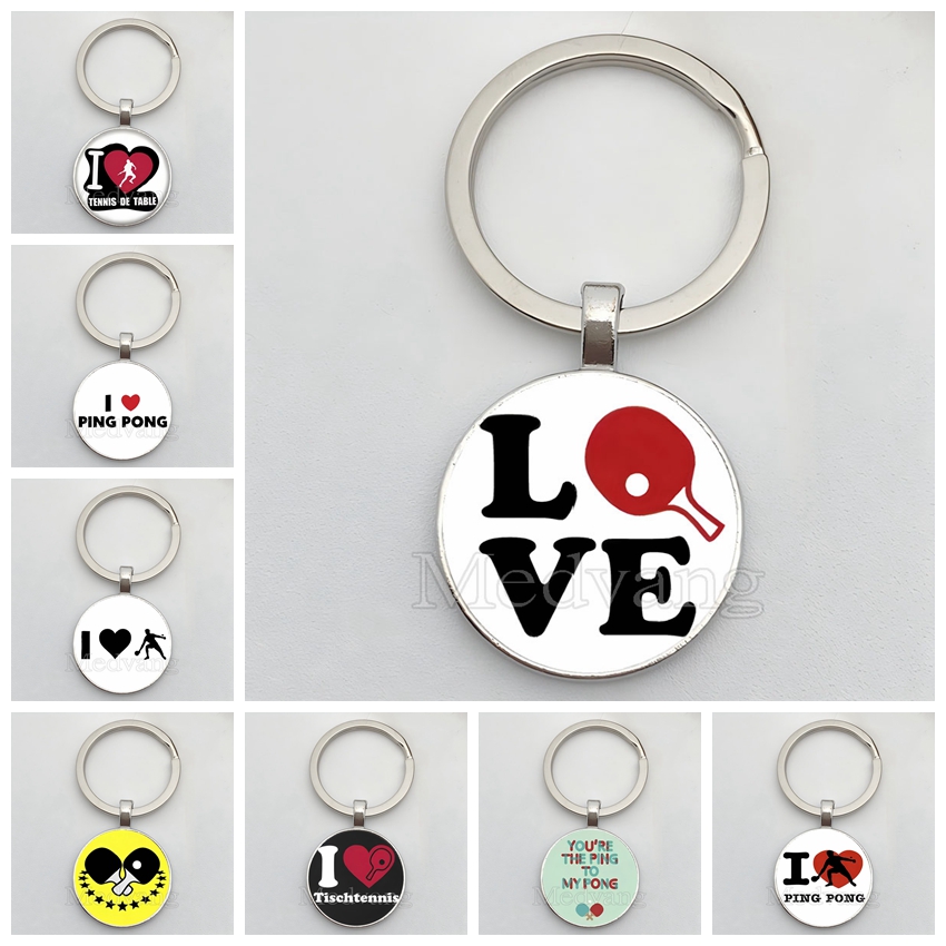 Gantungan Kunci Ping Pong Atle - Table Tennis Keychain ulasan dan harga