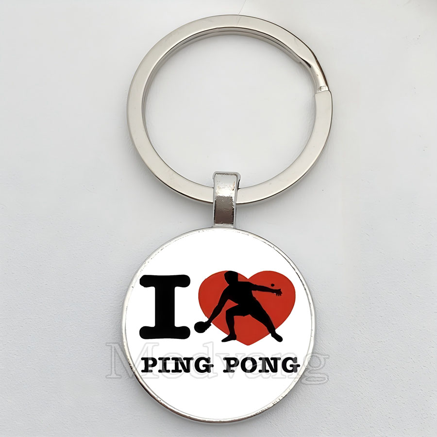 Gantungan Kunci Ping Pong Atle - Table Tennis Keychain ulasan dan harga