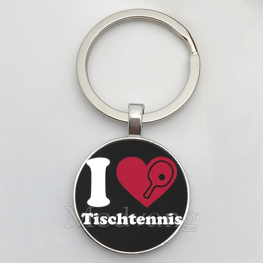 Gantungan Kunci Ping Pong Atle - Table Tennis Keychain ulasan dan harga