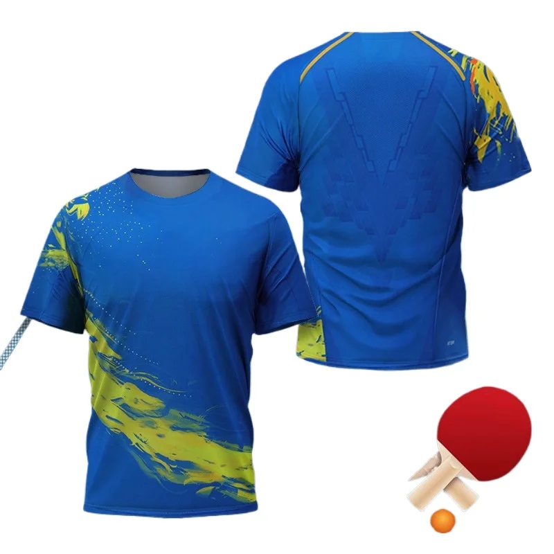 Kaus Grafis Tenis Meja CHINA D - Table Tennis Jersey ulasan dan harga