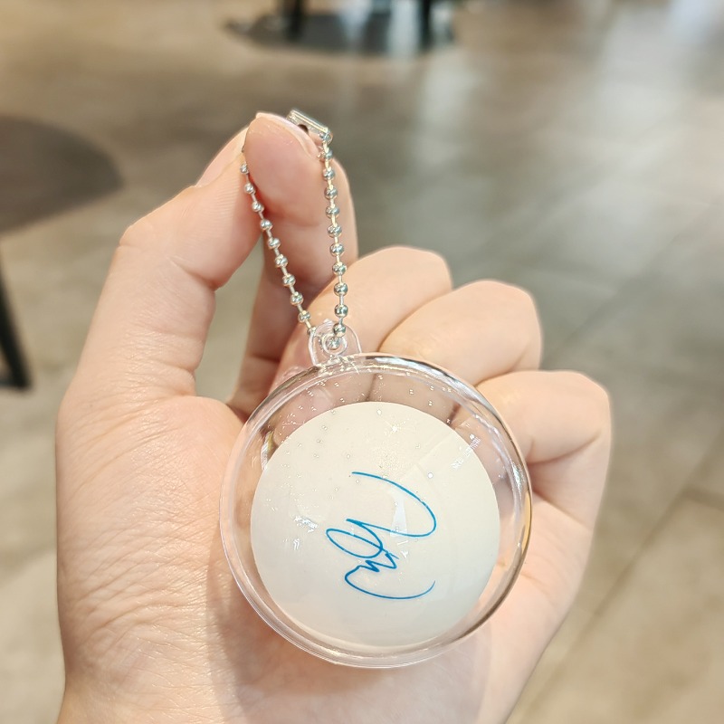 Gantungan Kunci Bola Tenis Mej - Table Tennis Keychain ulasan dan harga