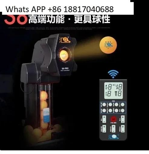 Robot Huipang S8-PRO untuk ten - Table Tennis Robot ulasan dan harga