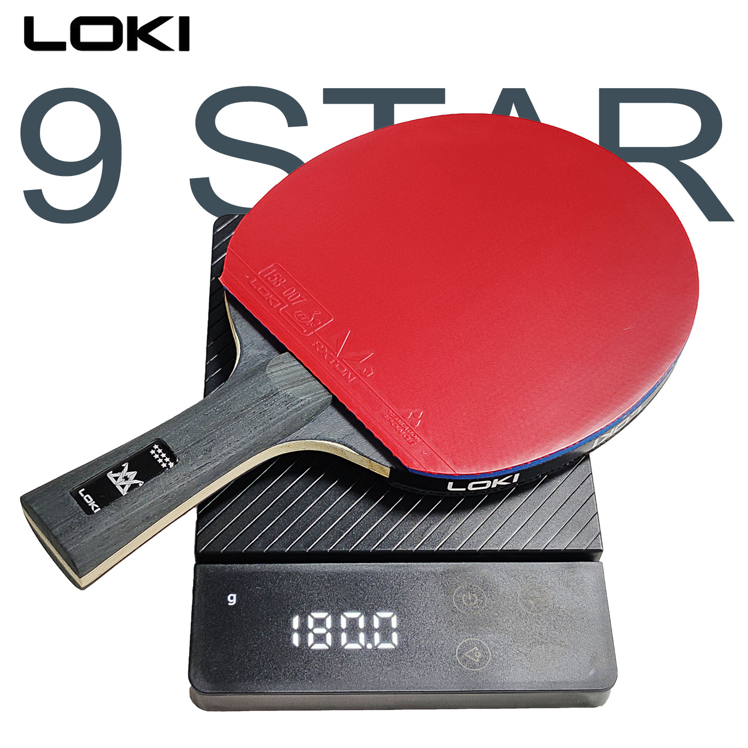 LOKI raket tenis meja 9 Star,  - Table Tennis Eleven ulasan dan harga