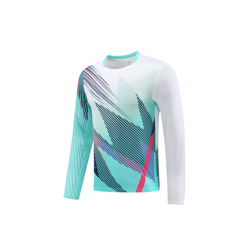 Kemeja Badminton lengan panjan - Table Tennis Jersey ulasan dan harga