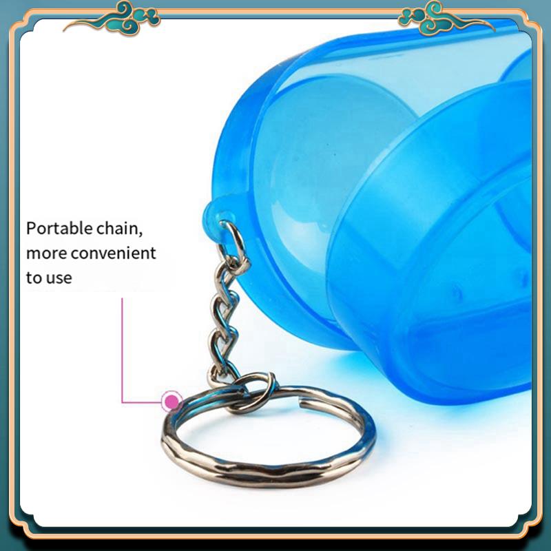 Wadah Tenis Meja Memegang Dua  - Table Tennis Keychain ulasan dan harga